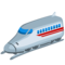 High-Speed Train With Bullet Nose emoji on Messenger